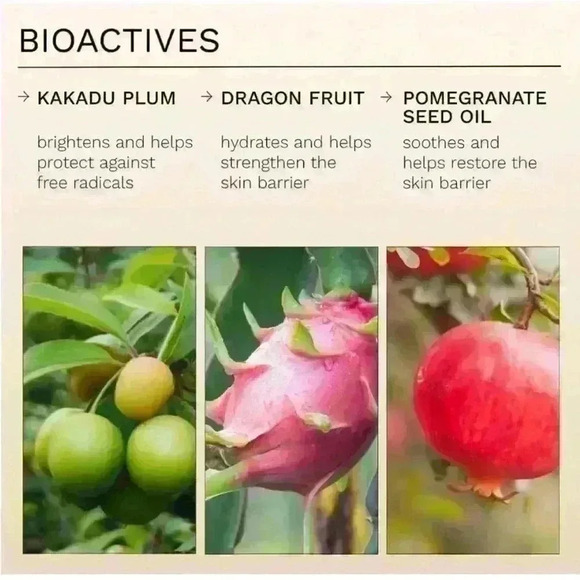 NWT Ren Clean Skincare Glow and Protect Serum Full Size 1.02 oz New in Box - Picture 2 of 8